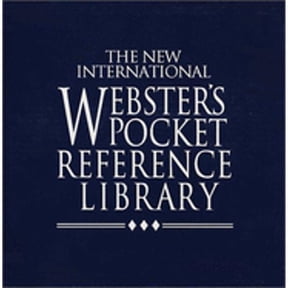 Pre-Owned The New International Websters Pocket Reference Library Paperback Trident Press