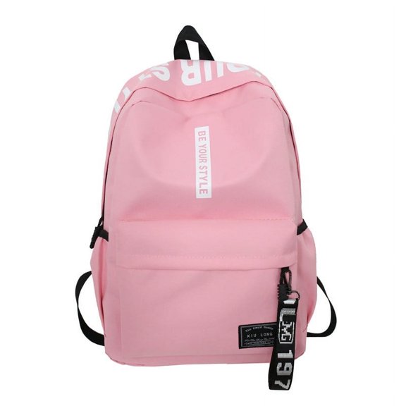 The New Korean Version Of The Fashion, Simple Backpack Street Trend Couple Short -Distance Travel Backpack Large -Capacity Student Schoolbag