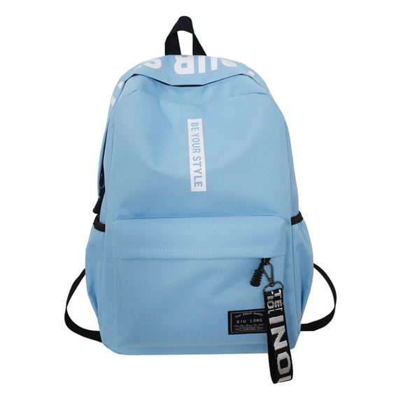 The New Korean Version Of The Fashion, Simple Backpack Street Trend Couple Short -Distance Travel Backpack Large -Capacity Student Schoolbag