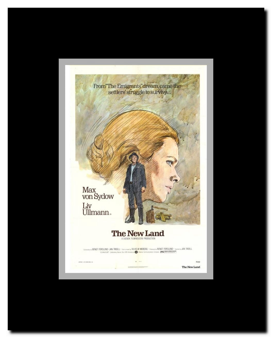 The New Land Framed Movie Poster