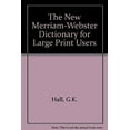 thumbnail image 1 of Pre-Owned The New Merriam-Webster Dictionary for Large Print Users (Hardcover) 081614754X 9780816147540, 1 of 1