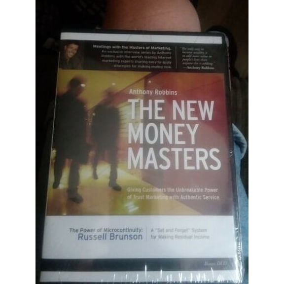 The New Money Masters - Russell Brunson Anthony Robbins NEW