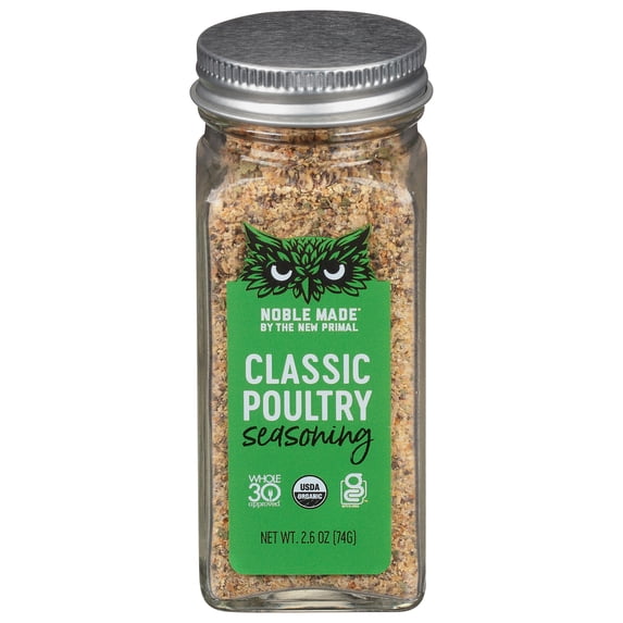 The New Primal Noble Made Poultry Seasoning 2.6 oz (Pack Of 6)