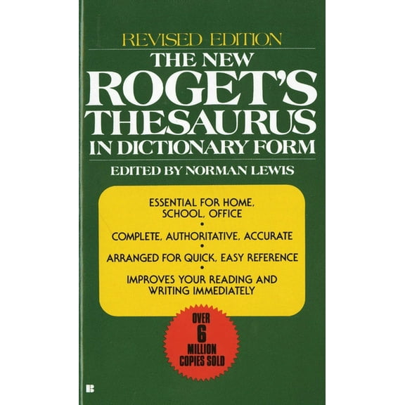 The New Roget's Thesaurus in Dictionary Form, (Paperback)
