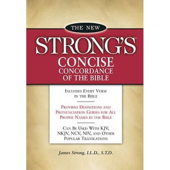 Pre-Owned The New Strong's Concise Concordance of the Bible (Paperback)