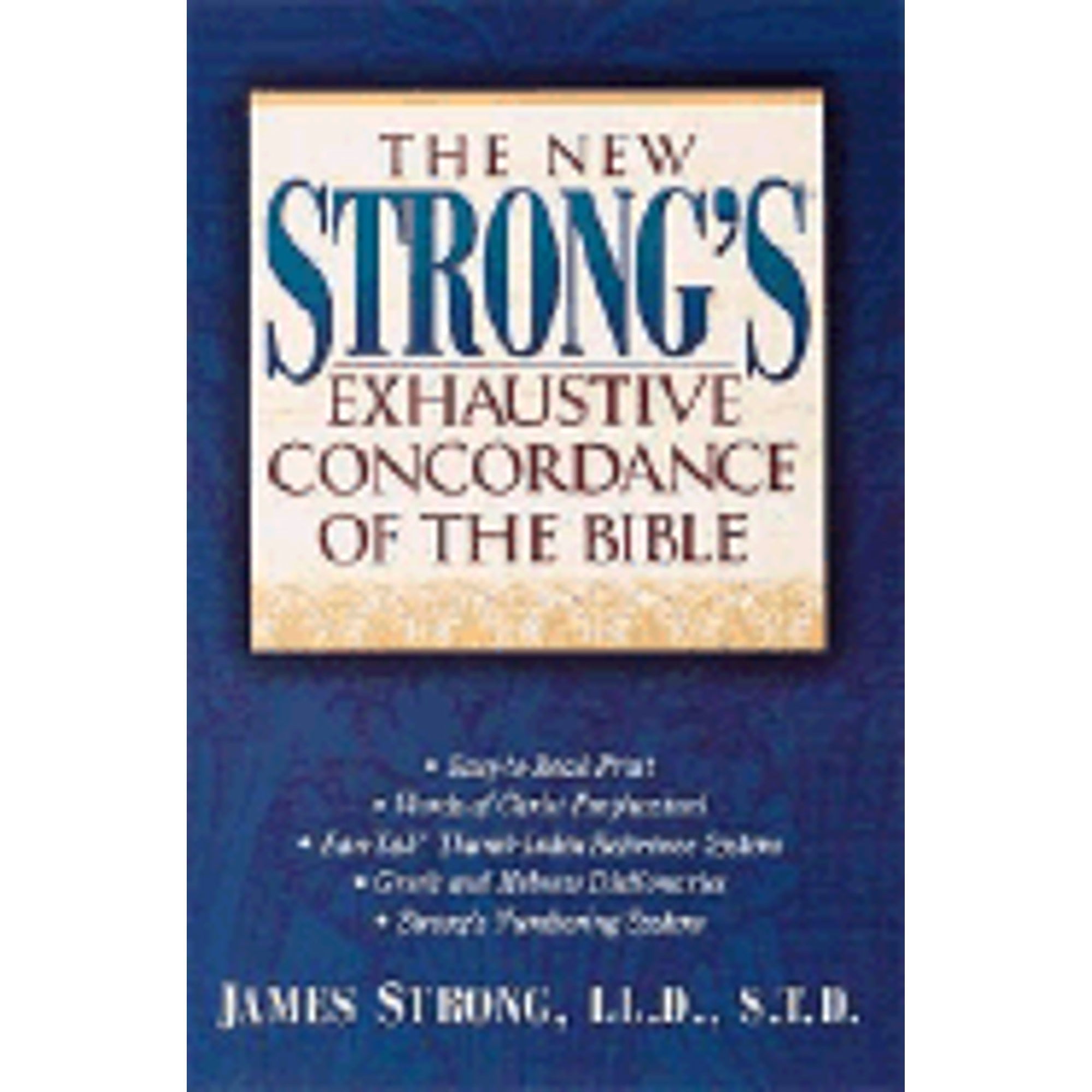 Pre-Owned The New Strong's Exhaustive Concordance of the Bible: Super Value Edition (Hardcover 9780785211952) by Thomas Nelson Publishers, James Strong