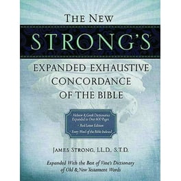 洋書 New Strong's Expanded Concordance Bible New Strong's Exhaustive Concordance of the Bible: Nelson's