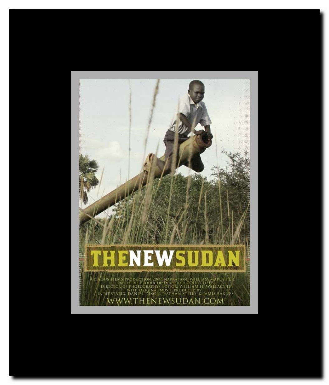 The New Sudan Framed Movie Poster