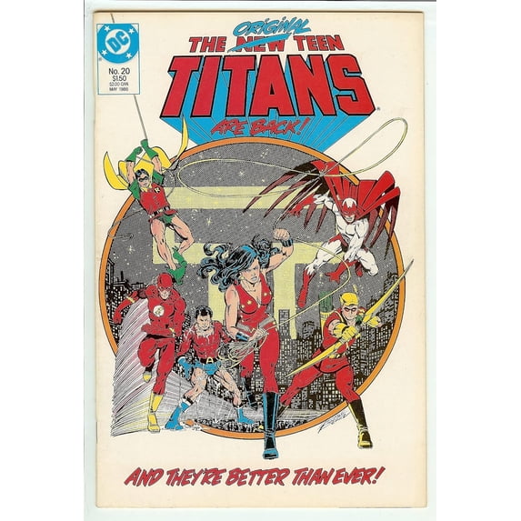 The New Titans #20 Marv Wolfman George Perez NM-