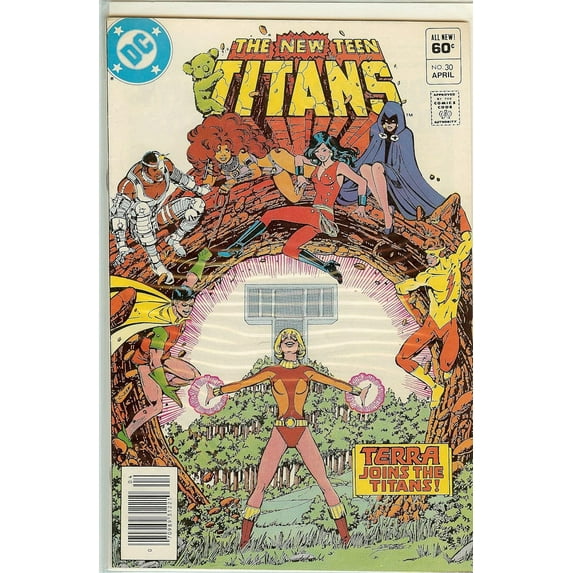 The New Titans #30 Marv Wolfman George Perez NM-