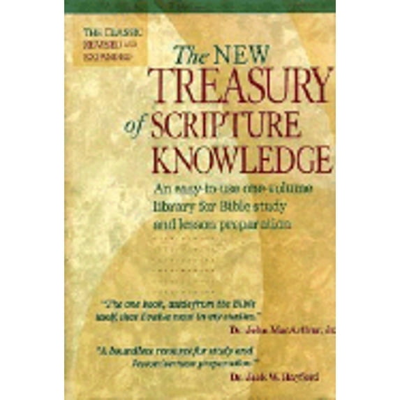 Pre-Owned The New Treasury of Scripture Knowledge: An Easy-To-Use One-Volume Library for Bible Study and Lesson Preparation. (Hardcover) 0840776942 9780840776945