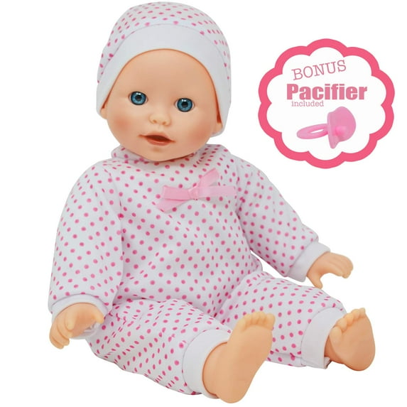 The New York Collectible Child Dolls, Cotton Fabric Multicolor, 14"