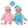 thumbnail image 1 of The New York Doll Collection 12" Twins Baby Doll - Soft Body Twin Baby Dolls (12" Caucasian), 1 of 6