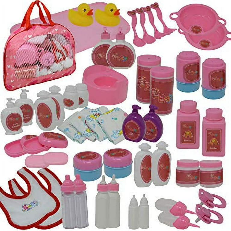 The New York Doll Collection Baby Doll Feeding & Caring Accessory Set