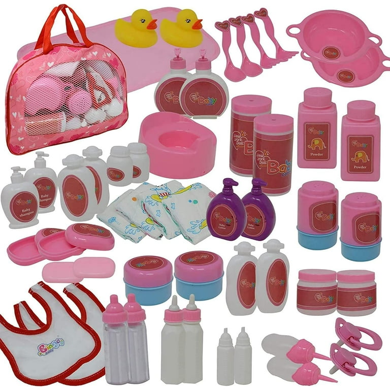 The New York Doll Collection Baby Feeding Caring Doll