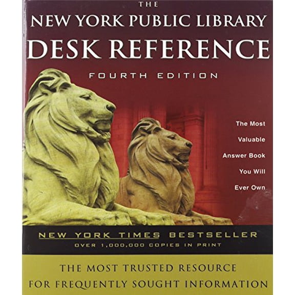 Pre-Owned The New York Public Library Desk Reference, 9780965575959, 0965575950, Paperback, Fourth Edition edition