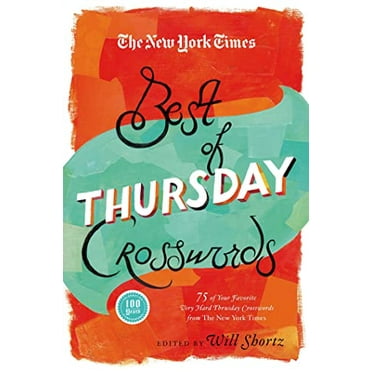 Pre-Owned New York Times Best of Thursday Crosswords: 75 of Your Favorite Tricky Thursday Puzzles from the New York Times (New York Times Crossword Puzzles) Paperback