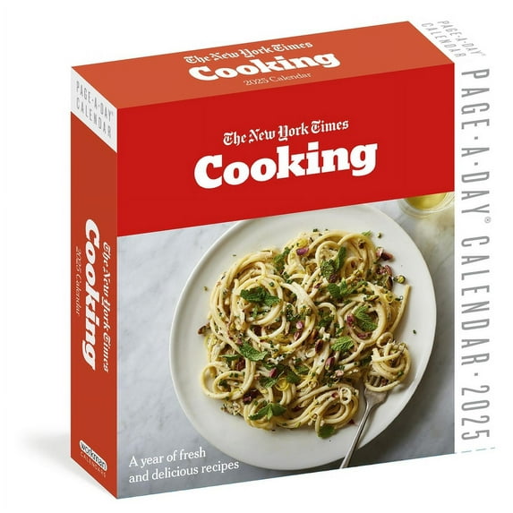 The New York Times Cooking Page-A-Day® Calendar 2025 : Fresh, Delicious Recipes for Every Day of the Year (Calendar)