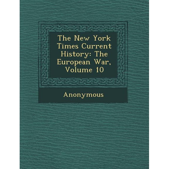 The New York Times Current History (Paperback)