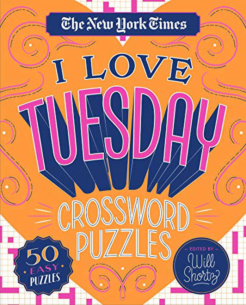 PreOwned The New York Times I Love Tuesday Crossword Puzzles 50 Easy