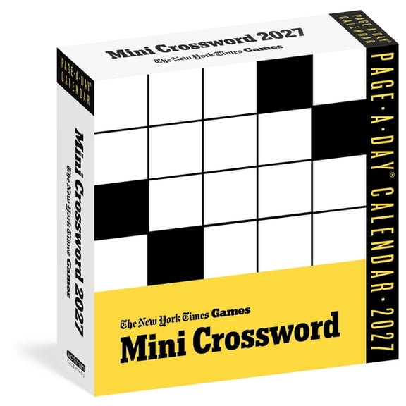 The New York Times Mini Crossword Page-A-Day(r) Calendar 2027: For Crossword Beginners and Puzzle Pros, (Paperback)