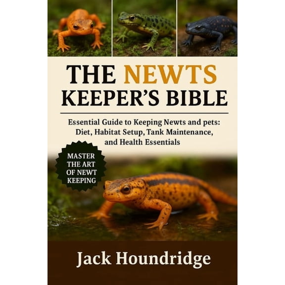 The Newts Keeper's Bible: Essential Guide to Keeping Newts and Salamanders as Pets: Diet, Habitat Setup, Tank Maintenanc, (Paperback)