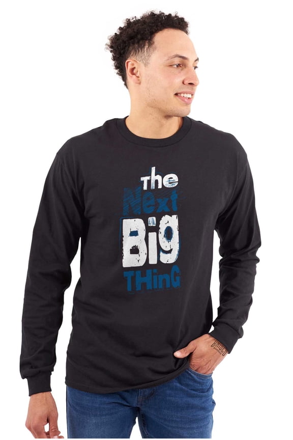 The Next Big Thing Inspirational Plus Size Long Sleeve Graphic Tee Shirt Brisco Brands 3X