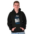 thumbnail image 1 of The Next Big Thing Inspirational Unisex Plus Fleece Graphic Hoodie Brisco Brands 2X, 1 of 5