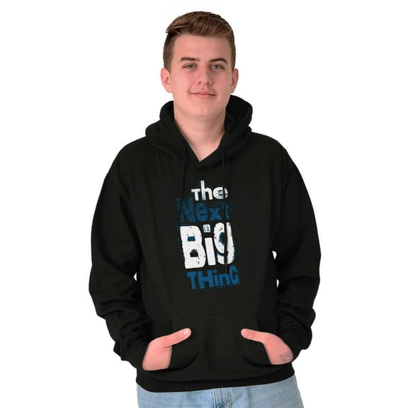 The Next Big Thing Inspirational Unisex Plus Fleece Graphic Hoodie Brisco Brands 2X
