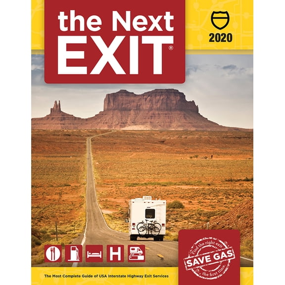 Pre-Owned The Next Exit 2020: The Most Complete Guide of Interstate Highway Exit Services (8.5 X 11) (Paperback) by Mark Watson