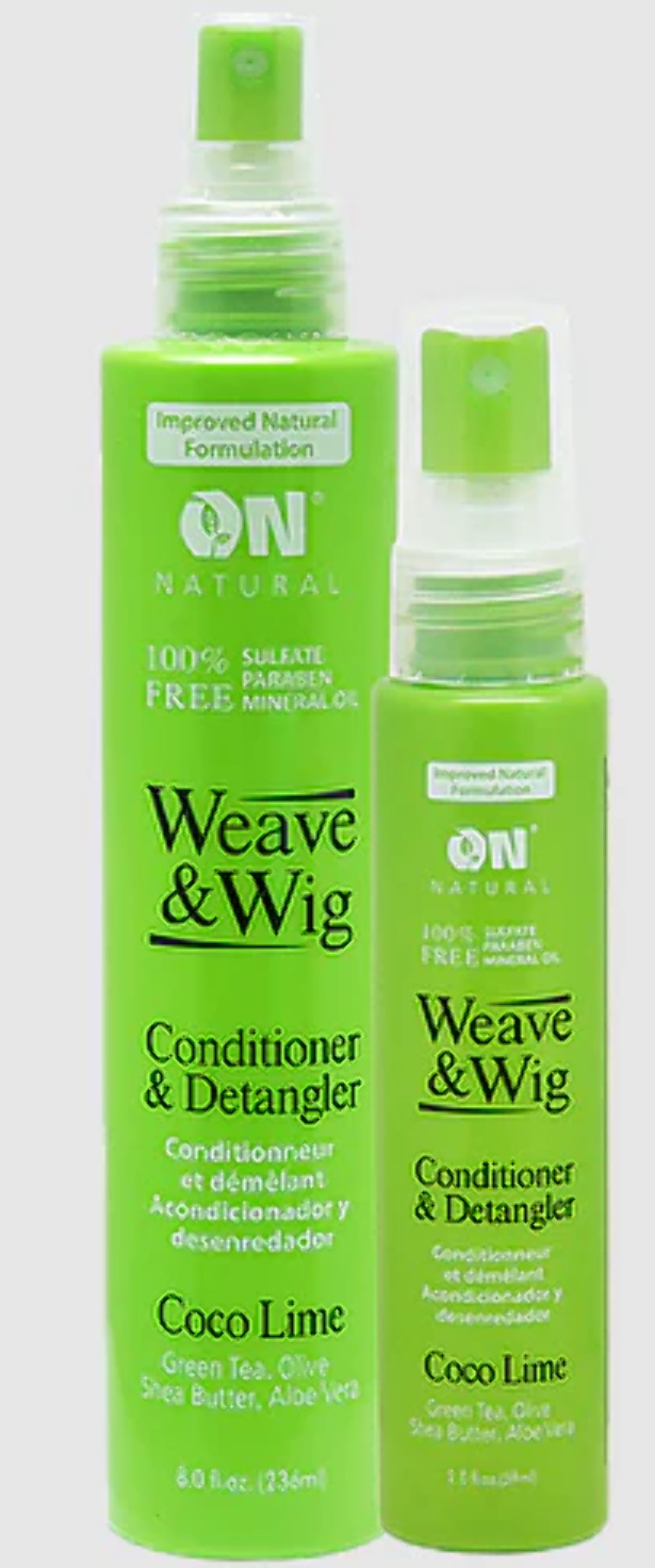 The Next Image On Natural Weave Wig Conditioner Detangler Coco Lime