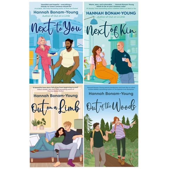 The Next Series By Hannah Bonam-Young: 4 Books Collection Set - Fiction - Paperback