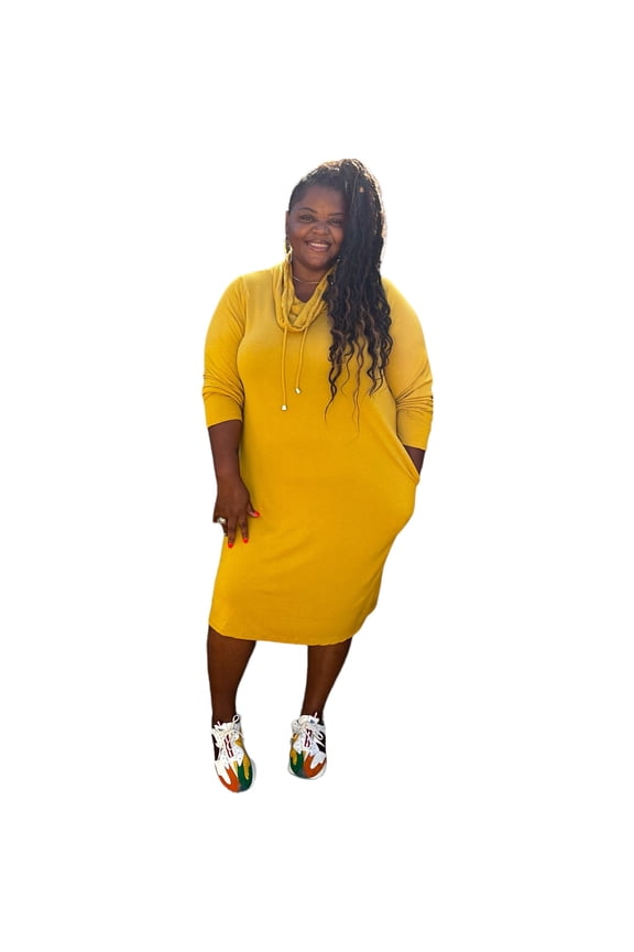 The Nicole Turtle Neck Tunic Dress