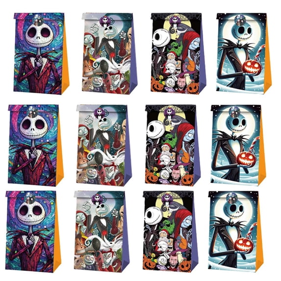 The Night Before Christmas Goodie Party Favor Candy Bags Birthday Decorations Treat Supplies