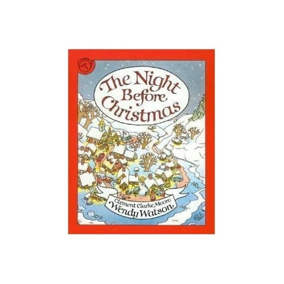 Pre-Owned The Night Before Christmas (Hardcover) 0395536243 9780395536247