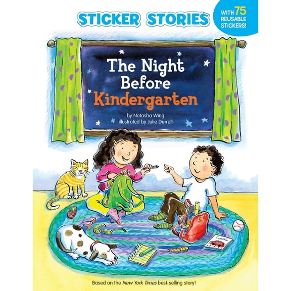 Night Before The Night Before Kindergarten (Sticker Stories), (Paperback)
