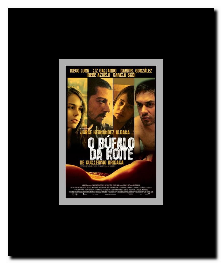The Night Buffalo Framed Movie Poster