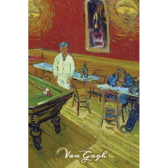 The Night Cafe Van Gogh Note Book: Hardcover Journal Notebook Diary with Dot Grid, Lined, Blank Vintage Paper for Writin, (Hardcover)