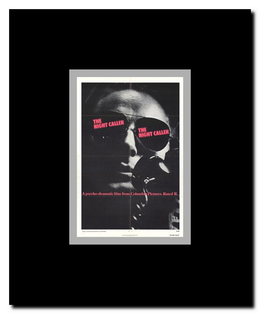 The Night Caller Framed Movie Poster