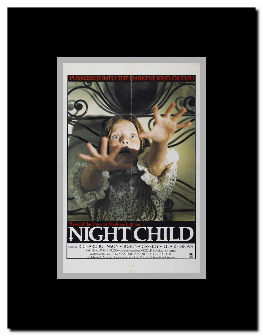 The Night Child Framed Movie Poster