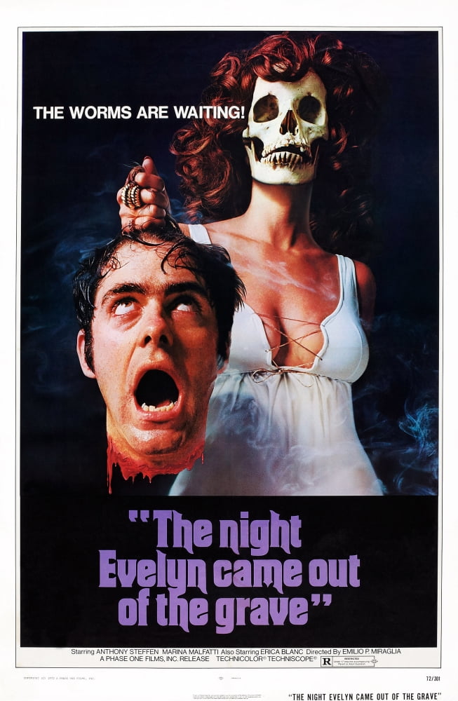 The Night Evelyn Came Out Of The Grave U Canvas Art - (24 x 36)
