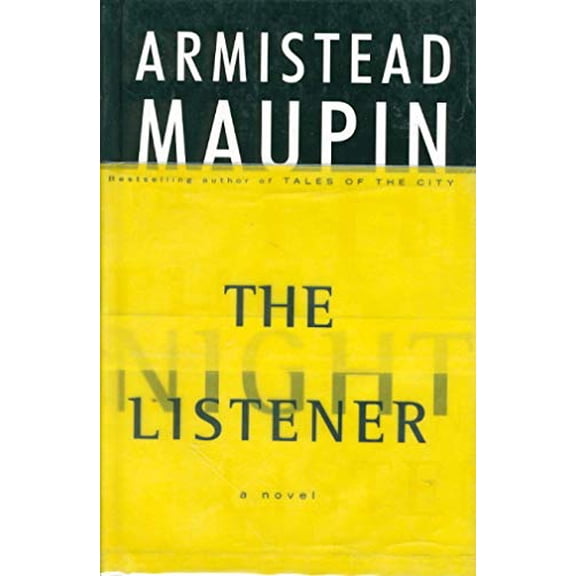 Pre-Owned The Night Listener: A Novel, 9780060171438, 006017143X, Hardcover, First Edition edition