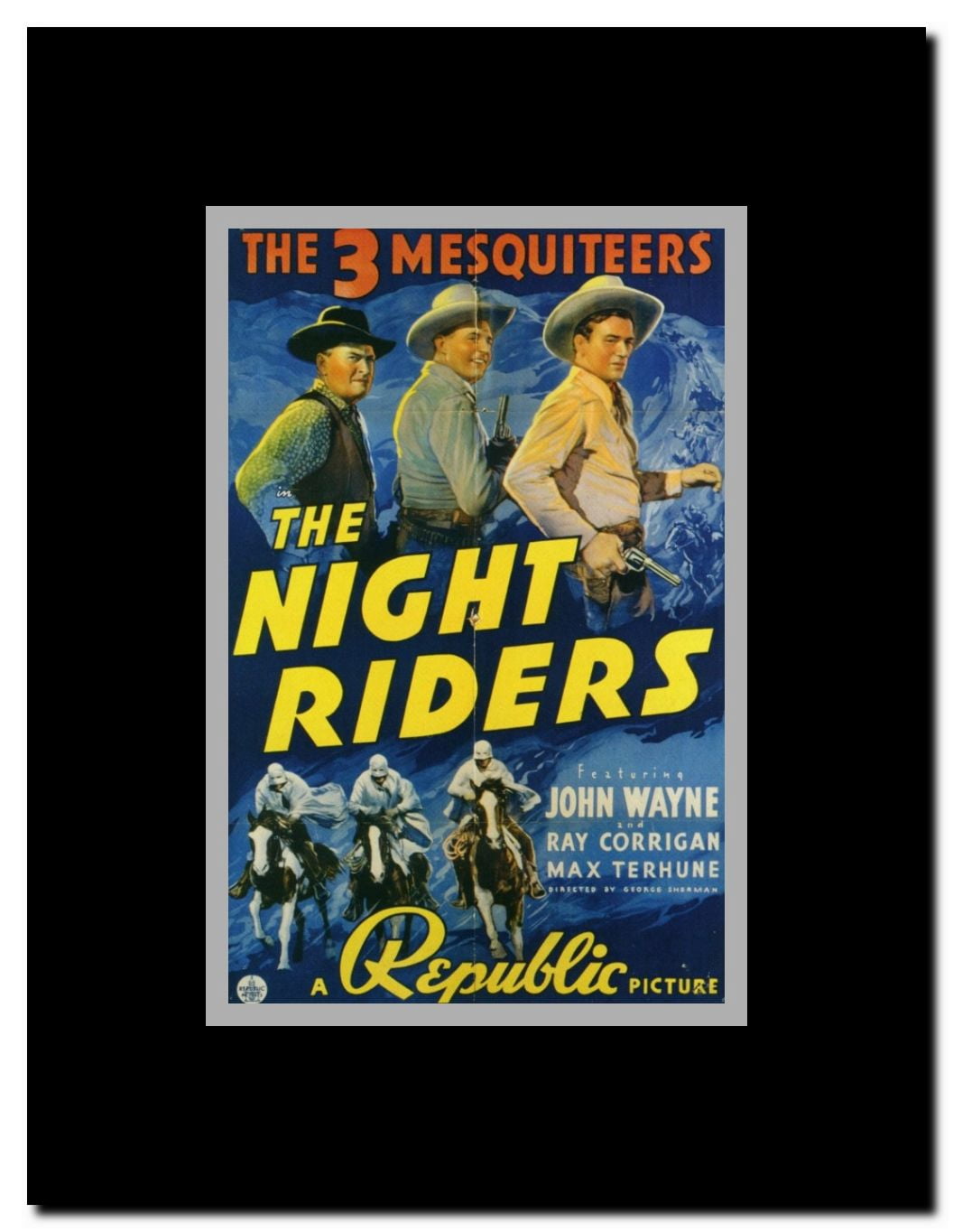 The Night Riders Framed Movie Poster