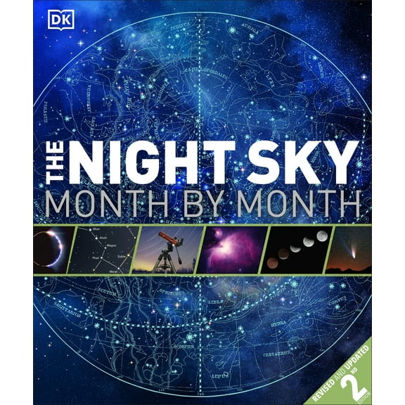 The Night Sky Month by Month (Hardcover)