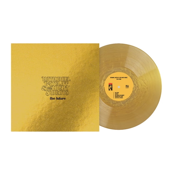 The Night Sweats The Future Exclusive Club Edition Metallic Gold Vinyl LP Record