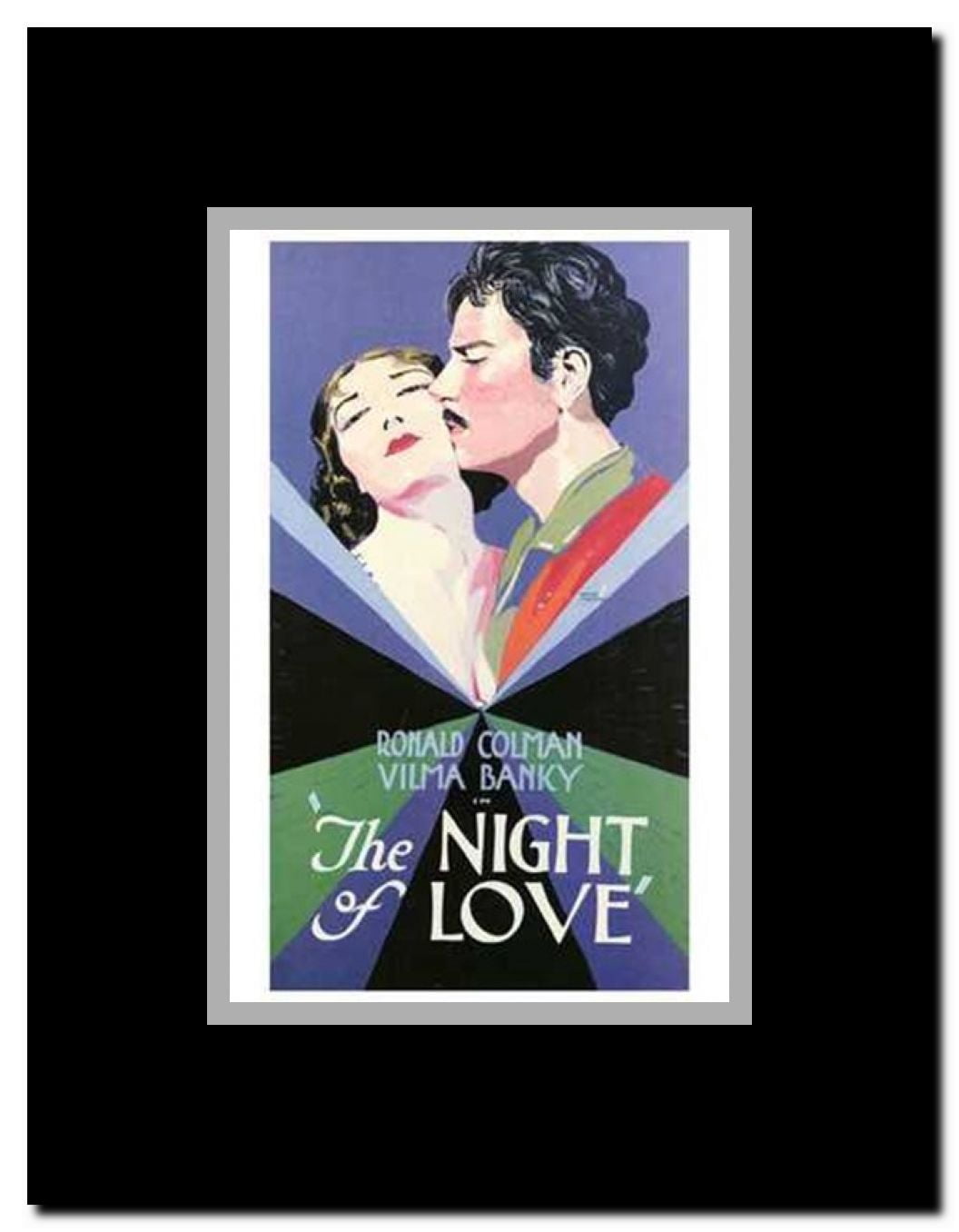 The Night of Love Framed Movie Poster