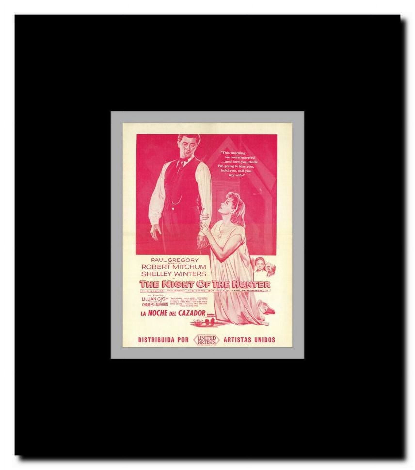 The Night of the Hunter Framed Movie Poster