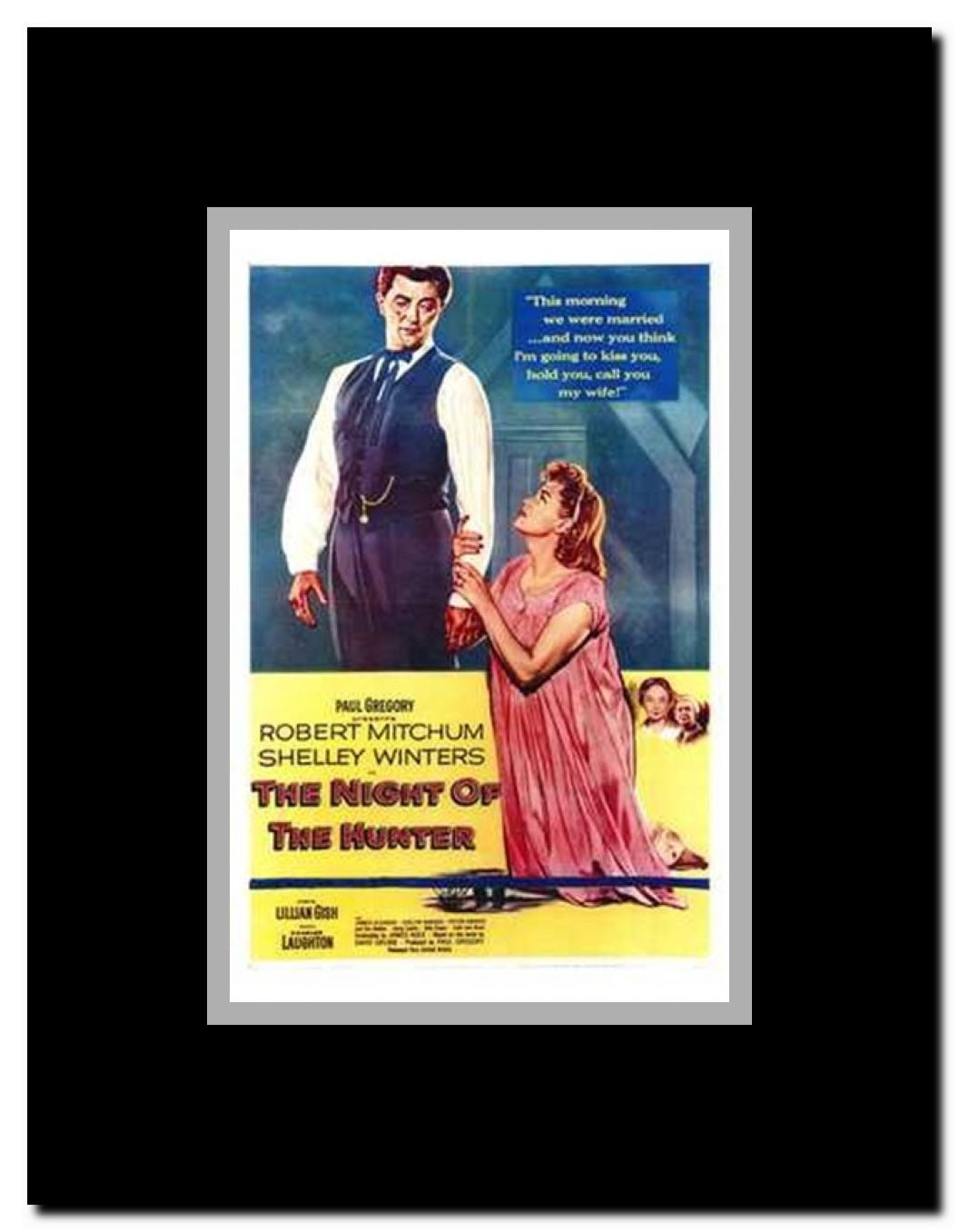 The Night of the Hunter Framed Movie Poster
