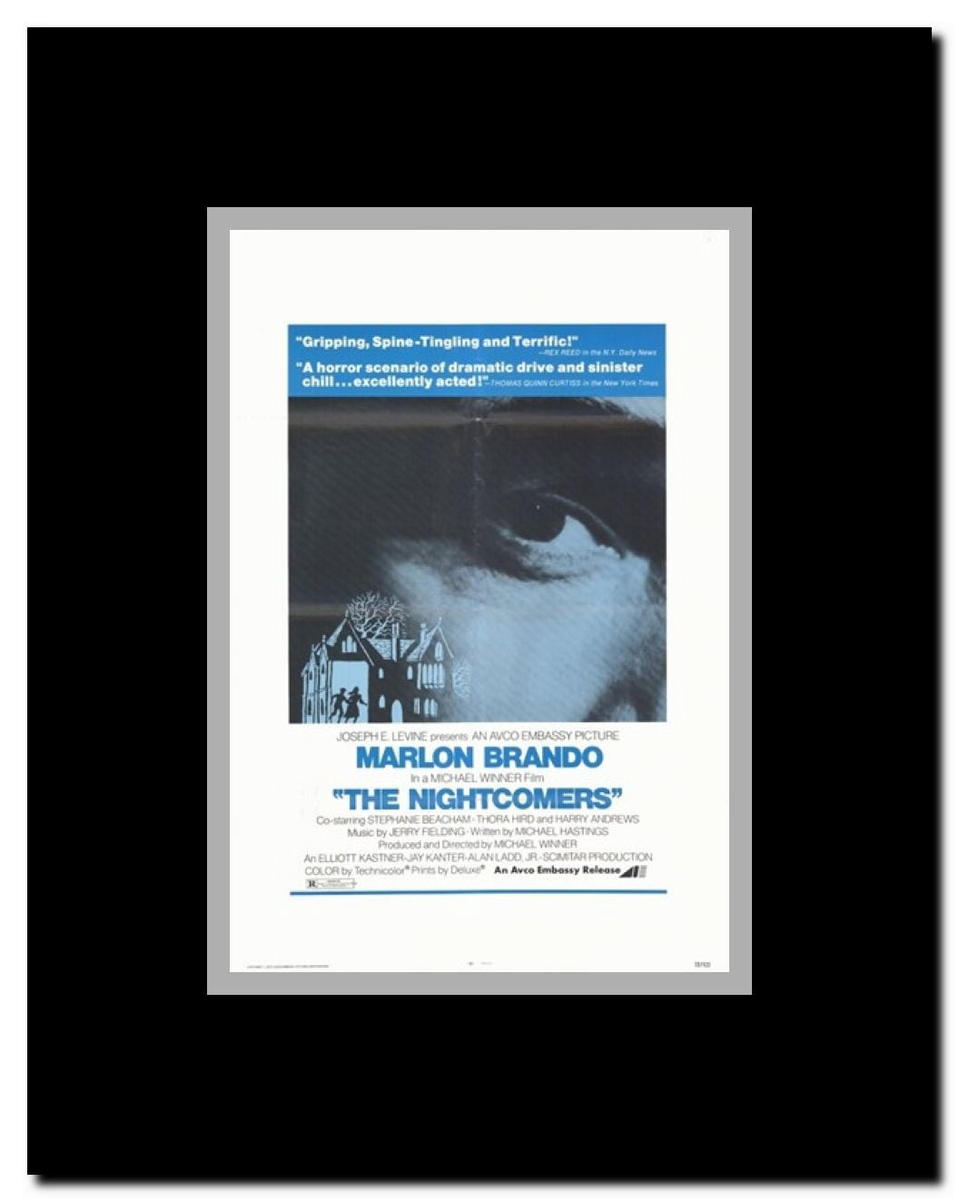 The Nightcomers Framed Movie Poster