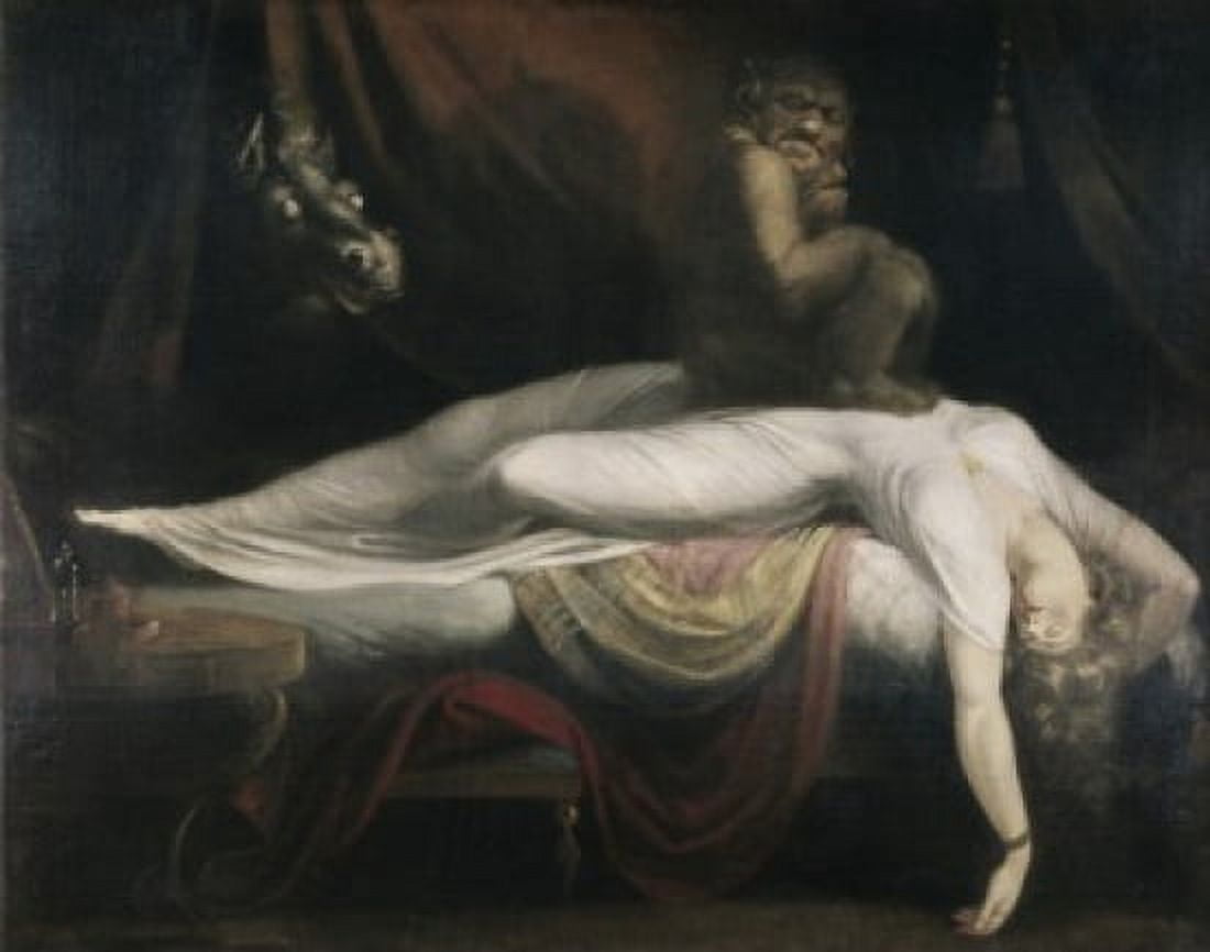 The Nightmare 1781 Henry Fuseli (1741-1825 Swiss) Oil on canvas Detroit Institute of Arts Michigan USA Canvas Art - Henry Fuseli (18 x 24)